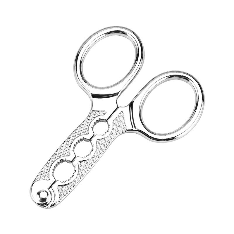 Melon frön skal kökstillbehör köksredskap rostfritt stål nötknäckare multifunktion valnöt furu skalöppnare