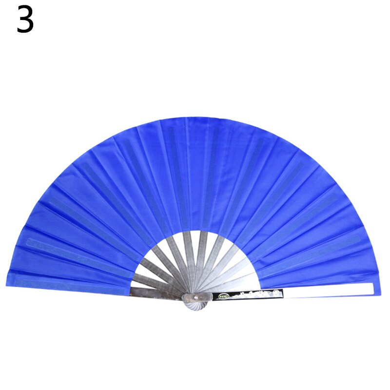 Rustfritt stål tai chi fan fitness kung fu kampsport ytelse dans fan rustfritt stål kampsport fan: 3