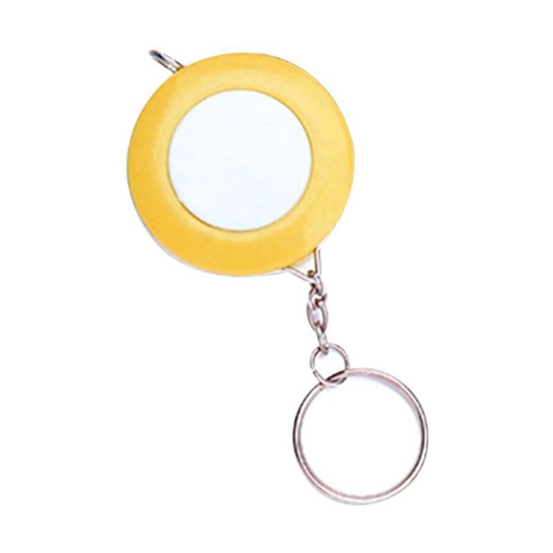Portable Retractable Ruler Centimeter/inch Tape Measure Mini Keychain Ruler B85C