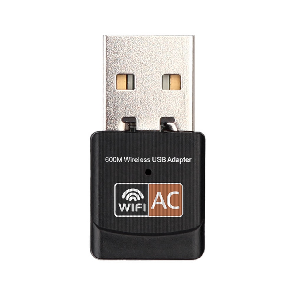 600Mbps Dual Band WiFi Adapter 2.4G / 5G Hz Wireless Lan USB PC WiFi Adapter 802.11AC Wireless Network Card