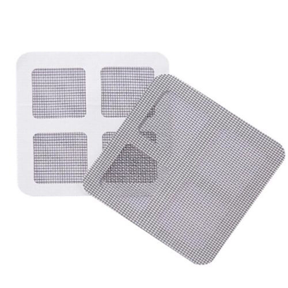 3pcs/9pcs Window Home Adhesive Mosquito Fly Bug Insect Repair Screen Wall Patch Stickers Mesh Window Screen Repair Screen W: Default Title