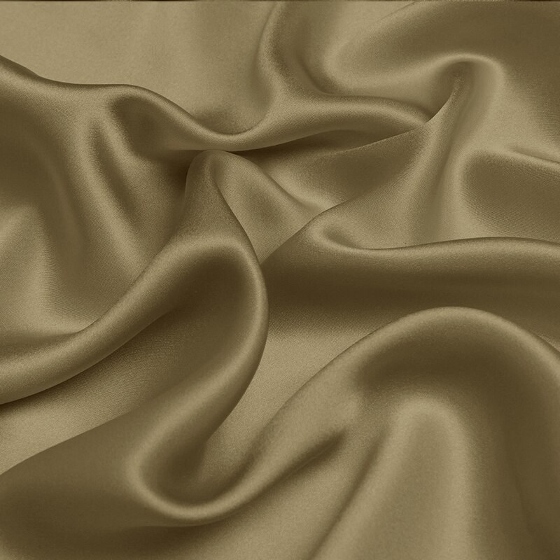 19MM Silk Fabric Solid Color Charmeuse Fabrics For DIY Sewing Width 113cm Natural Mulberry Silk: 15