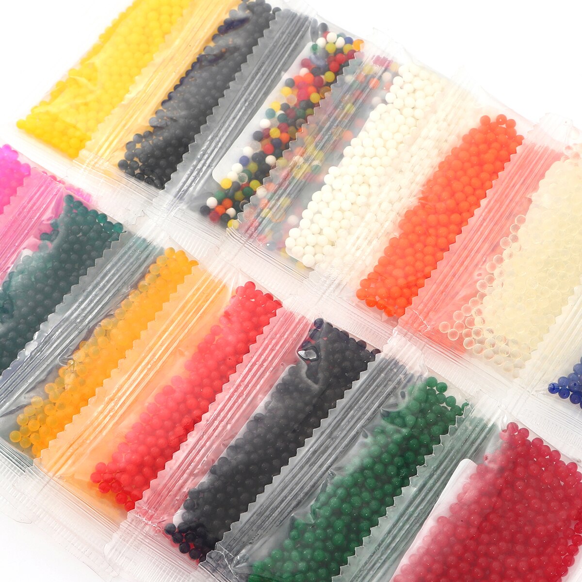 Bolas de hidrogel para decoración del hogar, bolas de gelatina para niños, Bolas Mágicas de Gel para cultivo, perlas para decoración de jardín, 1000 unids/lote