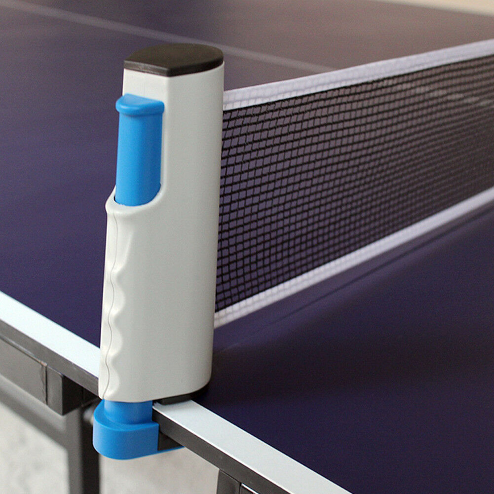 Tafeltennis Netto Tafeltennis Netto Draagbare Overal Intrekbare Ping Pong Post Netto Rack Voor Elke Tafel