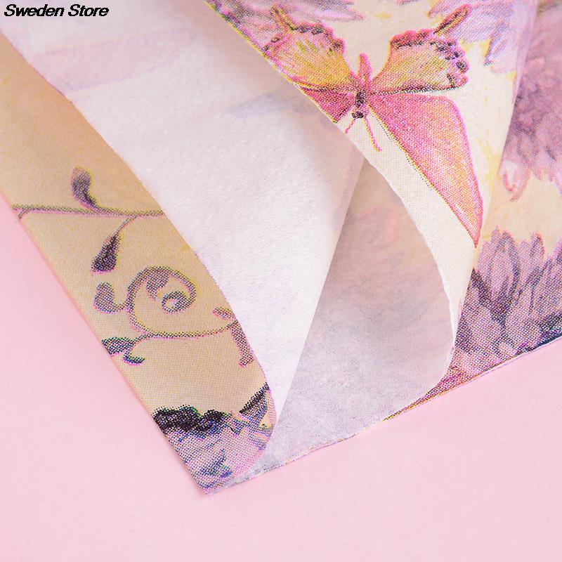 20 Stks/zak Servetten Papier Vlinder Decoupage Servet Papieren Tissue Voor Xmas Wedding Decor Party Tafel Levert