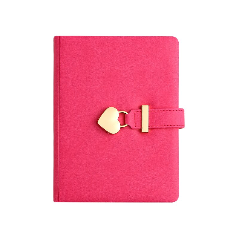 B6 Retro Key Clasp Notebook Notepad Student Diary Hand Ledger Box