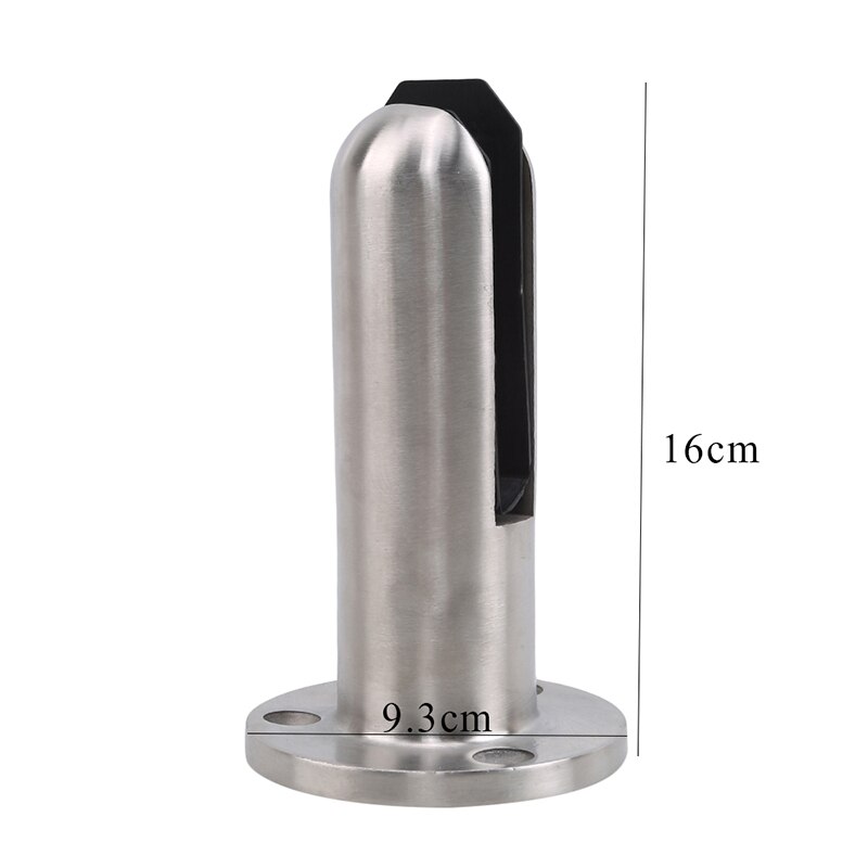 304 Stainless Steel Clamp Glass Panel Pool Fence Staircase Bracket Spigot Balustrade Floor Deck Mount Support Clamp