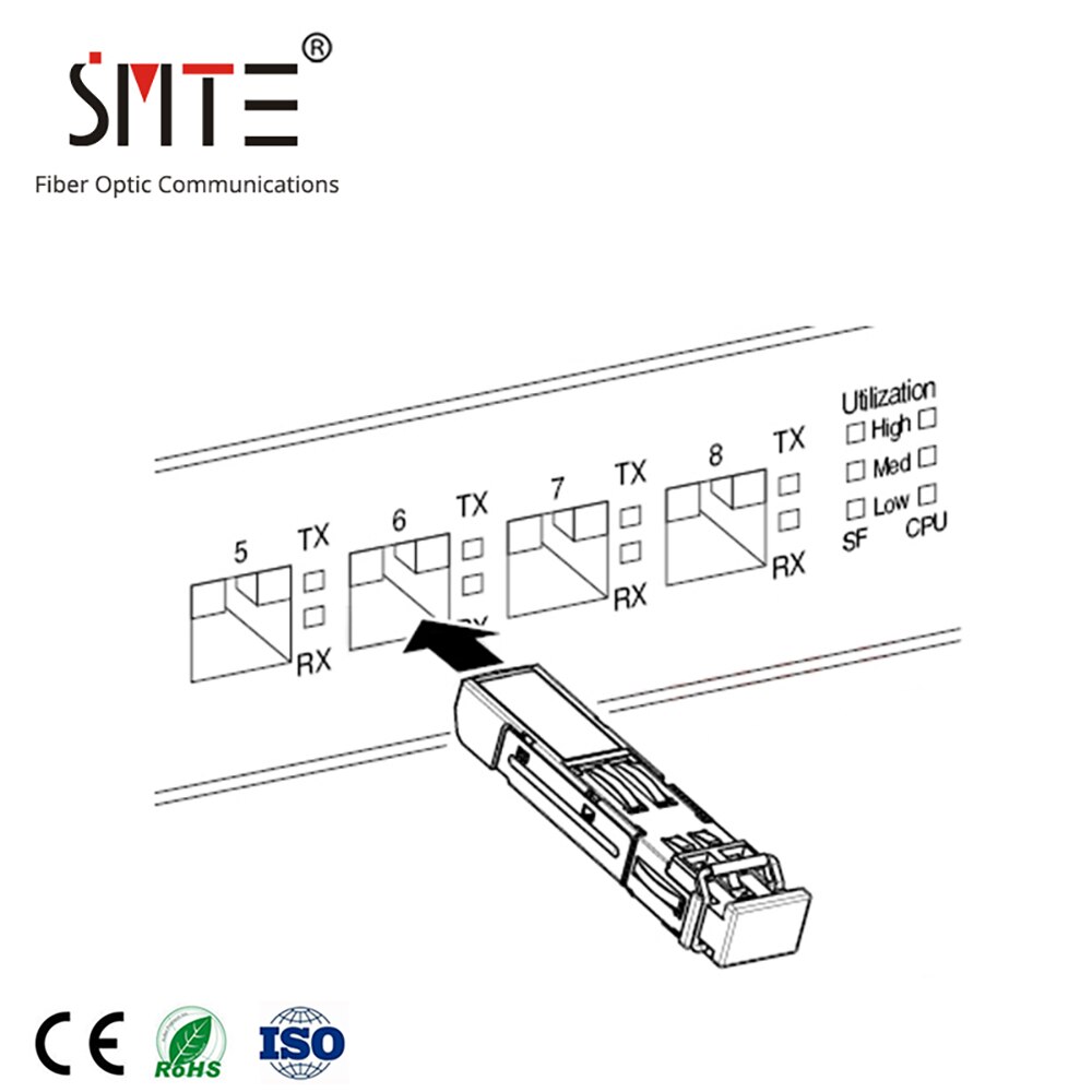 Compatibile con Modulo Allied Telesis AT-SPLX10 1000BASE-LX SFP 1310nm 10km DDM Transceiver modulo SFP