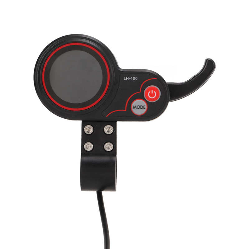 Bike Controller 24/36/48V 350W Brushless Motor Controller with Thumb Throttle LCD Panel for Electric Vehicle