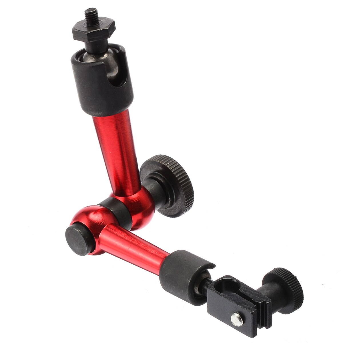 Adjustable Magnetic Metal Arm Holder Stand Correction Gauge Universal Flexible Alloy Indicator Holder Clamp Arm Tool