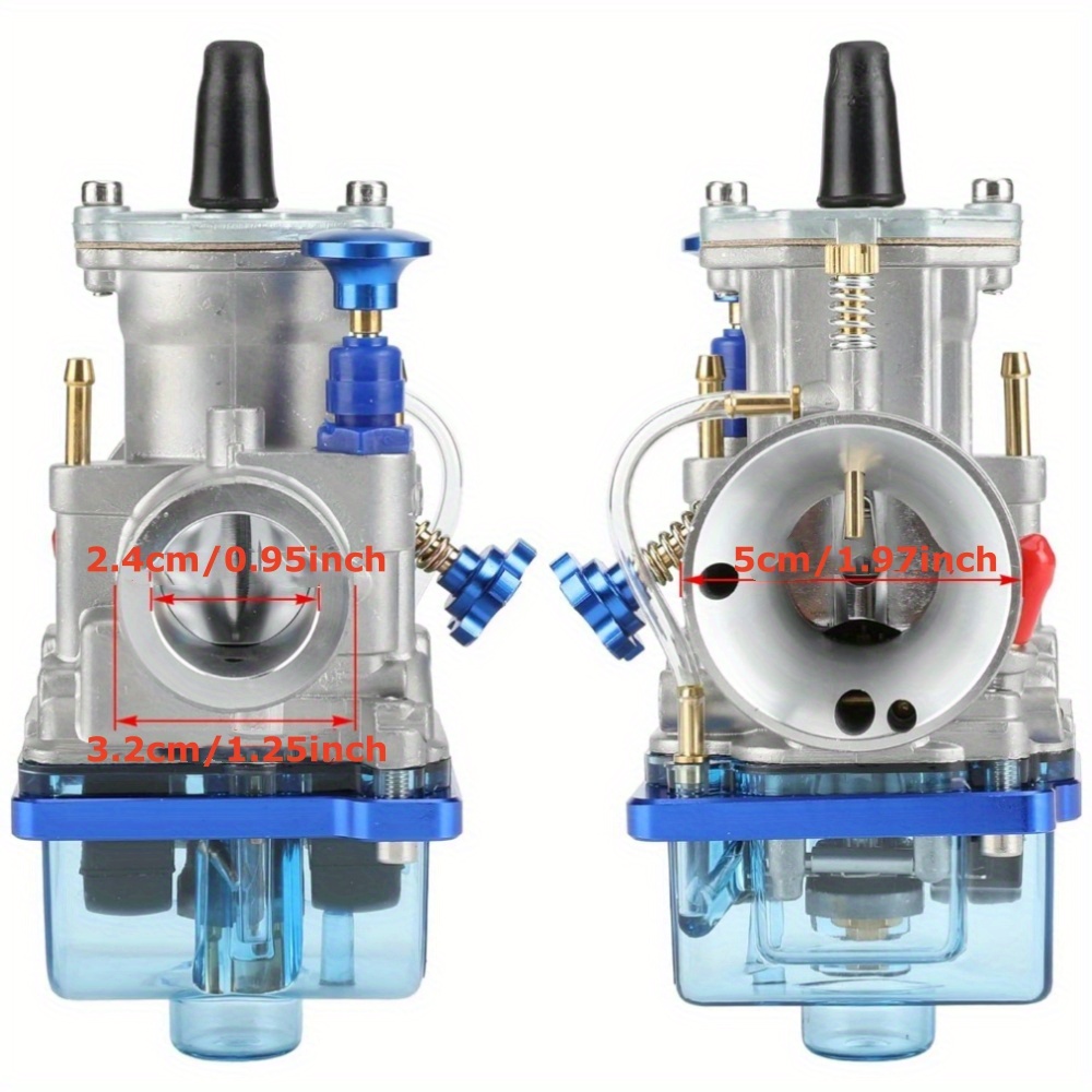 Universele PWK 24mm Motorfiets Carburateur Kit Met Power Jet Racing Moto Motocross 2 T 4 T ATV Crossmotor