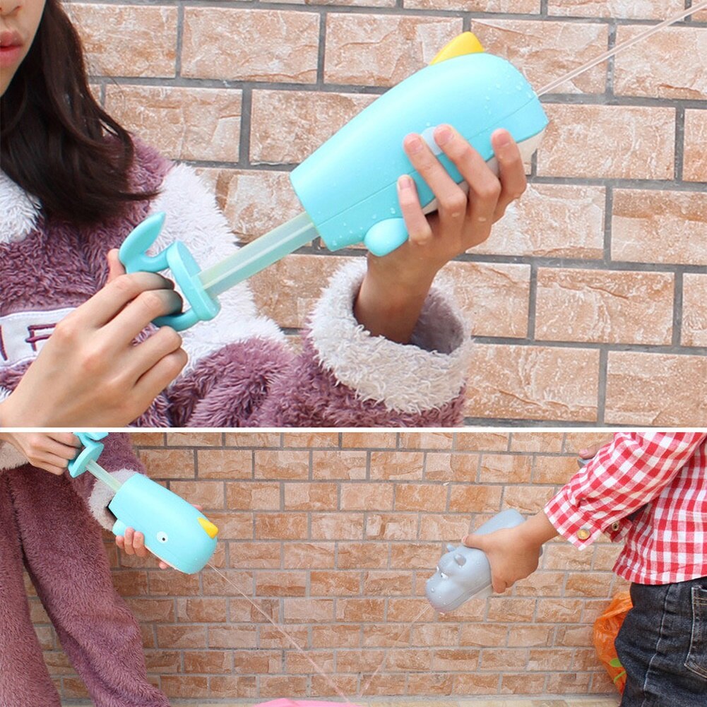 Kids Leuke Walvis Hippo Trek Water Shooters Zomer Outdoor Zwembad Strand Spelen Speelgoed Strand Playthings Bad Speelgoed Willekeurige Kleur