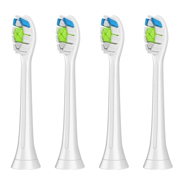 4pcslot Replacement Toothbrush Heads For Nbhbj DiamondClean HydroClean BlackElectric Tooth Brush HeadsHX6064: HX6064-B
