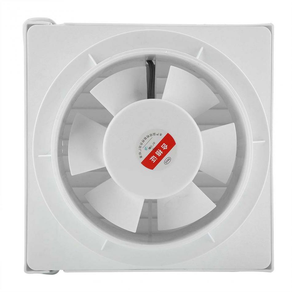 15W 220V Wall Mounted Exhaust Fan Low Noise Househeld Kitchen Garage Air Vent Ventilation Household Vent fan Tools