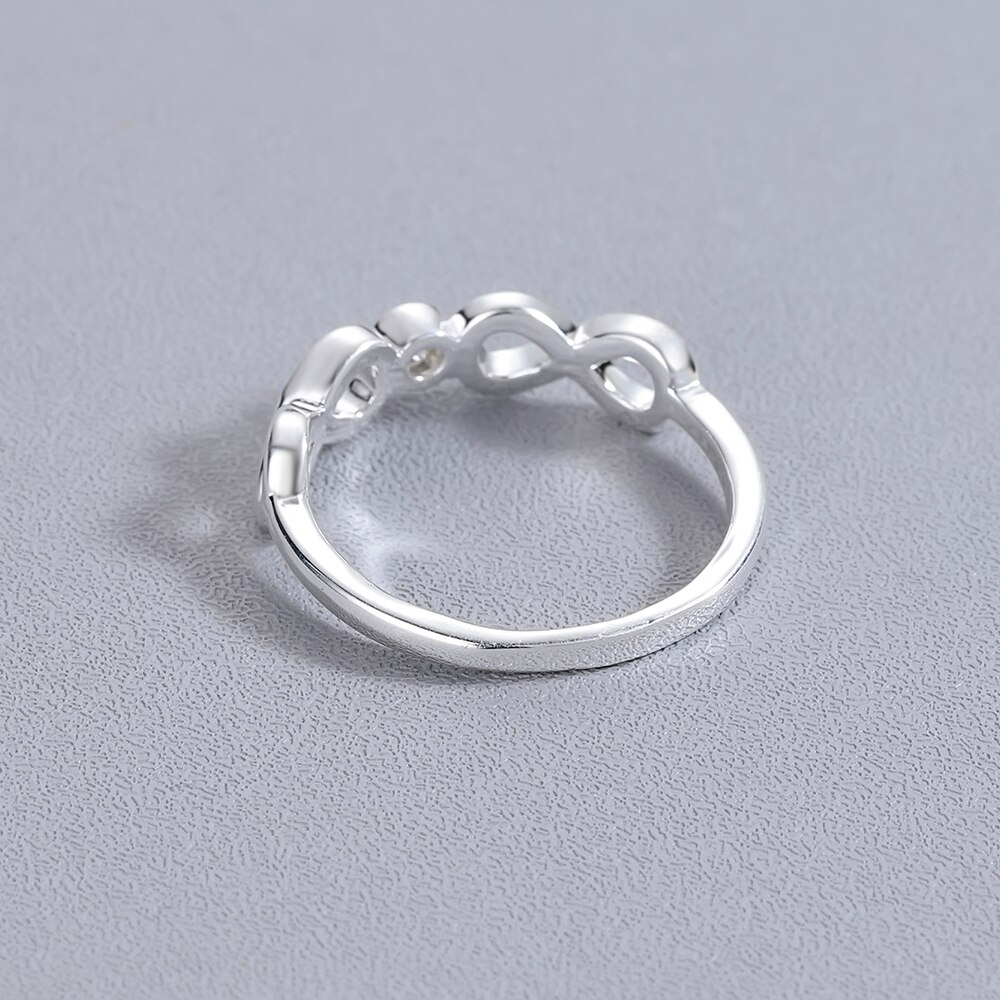 kupiec najnowsza moda modele dziki wybuch nieskończoność symbol 8 słów pierścionki modny biżuteria rozmiar7 CZ nieskończona miłość pierścień fabryka bezpośredni