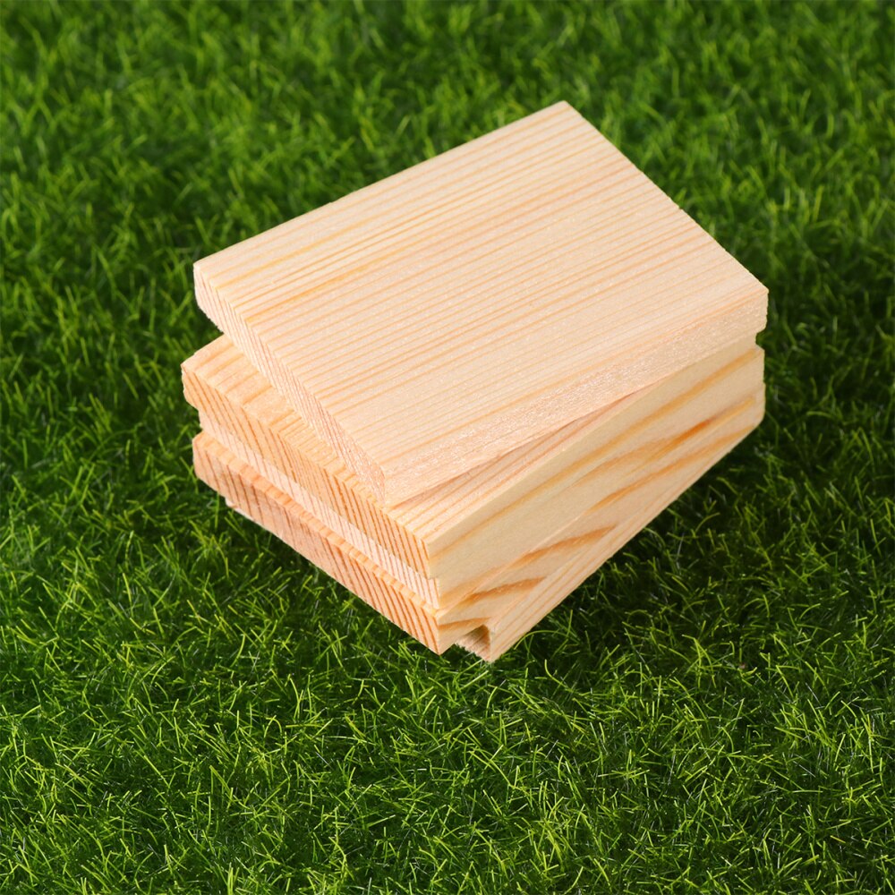 20Pcs Wood Boards Delicate Photography Wood Boards Photo Studio Background Props (Size 4x10cm): As Shown 2