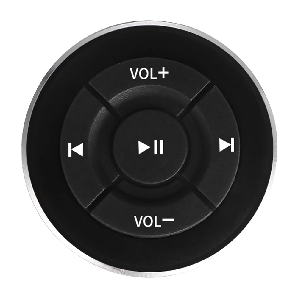 Bluetooth Ratbetjent Mediekontrol til Bil - Fjernbetjening til iOS Android
