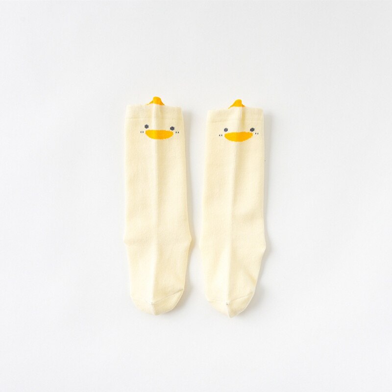 Kousen Lange Buis Baby Jongens Meisjes Leuke Cartoon Doseren Gladde Overknee Losse Mond Herfst En Winter