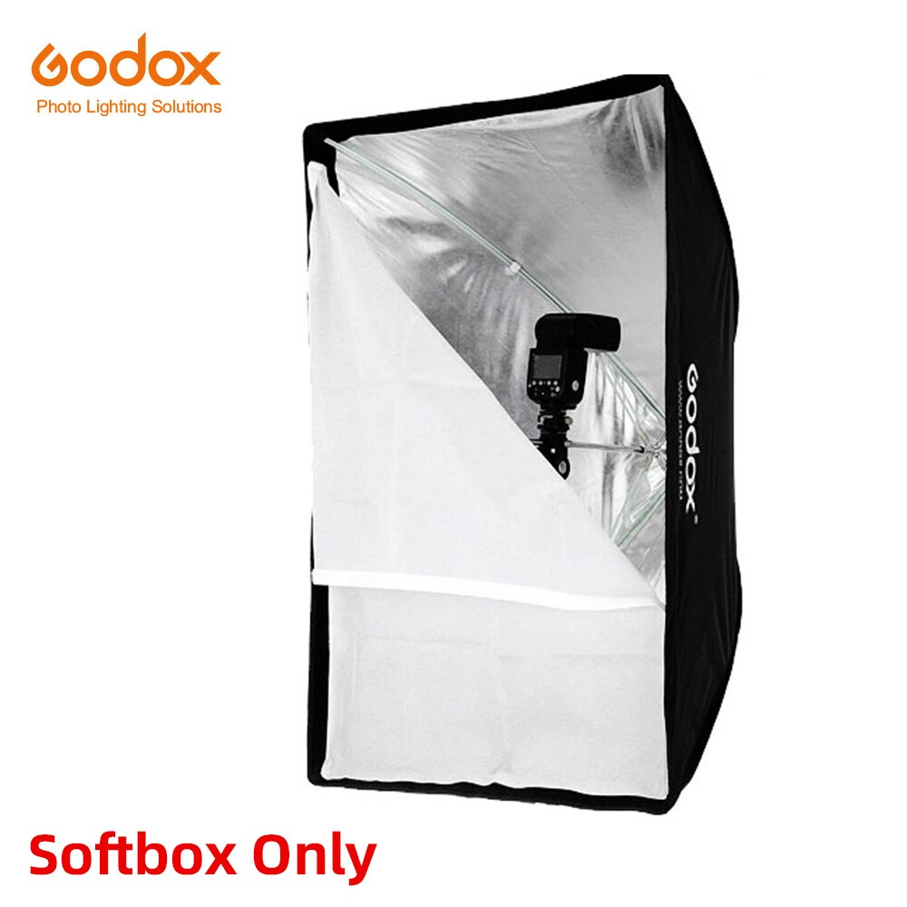 Godox 60*90cm 24" * 35" Honeycomb Grid Rectangle Umbrella Softbox Light Stand Shoe Holder Bracket Kit for Speedlite Flash: Kit 5