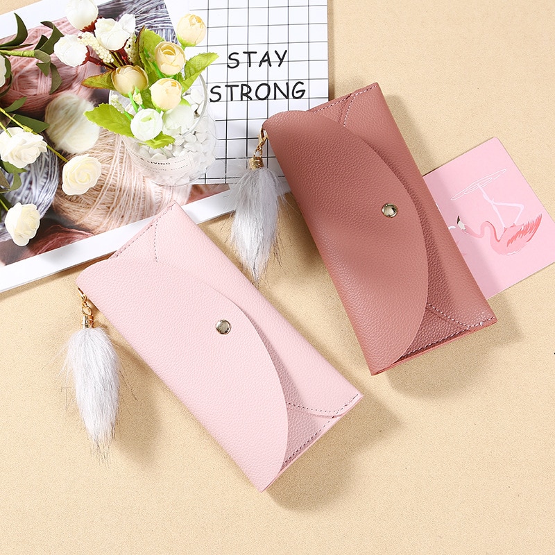 Style Women's Wallet Long Envelope Multi-functional Passport Bag Korean-style Large Screen Mobile Phone Bag