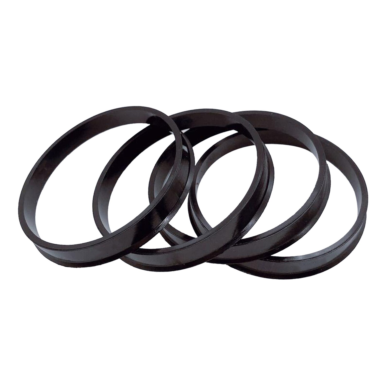 4 Pc Hub Centric Rings 57.1mm To 78.1mm - Polycarbonate, Reduces Wheel Vibration
