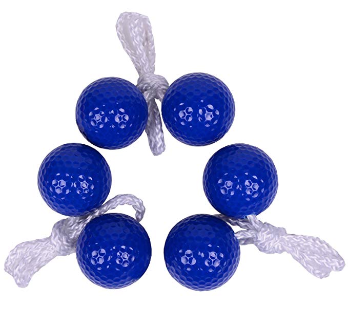 CRESTGOLF échelle balle de Golf échelle balles de Golf pour lancer jeu lancer Bolas, échelle lancer 6 paires échelle balle de Golf lancer Bolas ensemble R
