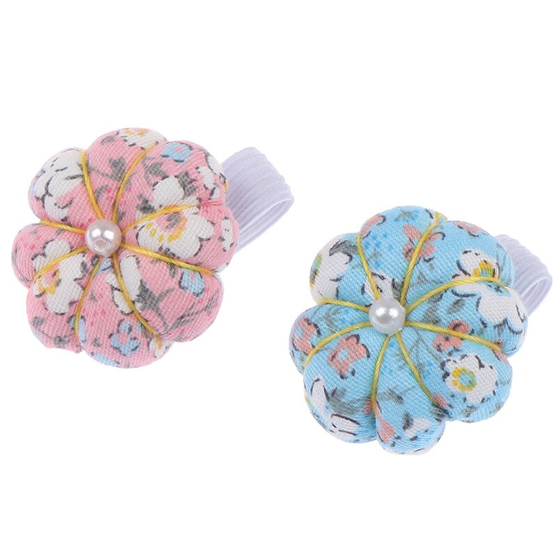 Épingles à coudre accessoires boule de citrouille en forme d'aiguille épingle coussin coussin sangle de poignet point couture tapis bricolage artisanat fournitures