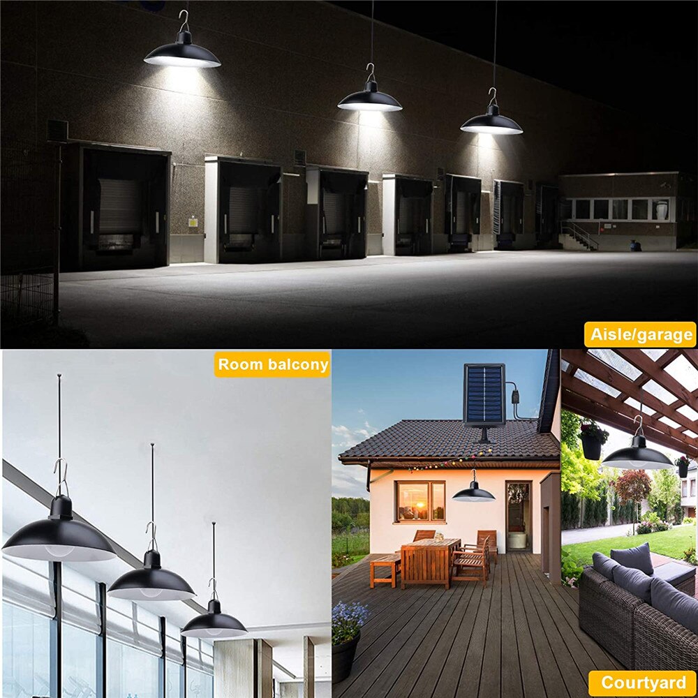Anern-luces de calle solares integradas, 90w, 100w, con cámara cctv