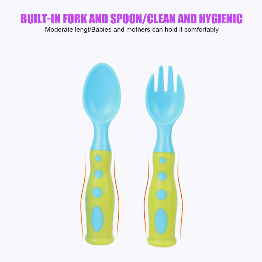 Baby Food Masher Bowl Handmade Grinding Bowl Handmade Criding Tools Infant Feeding Tools Set Bowl+Spoon+Fork+Grinding Stick