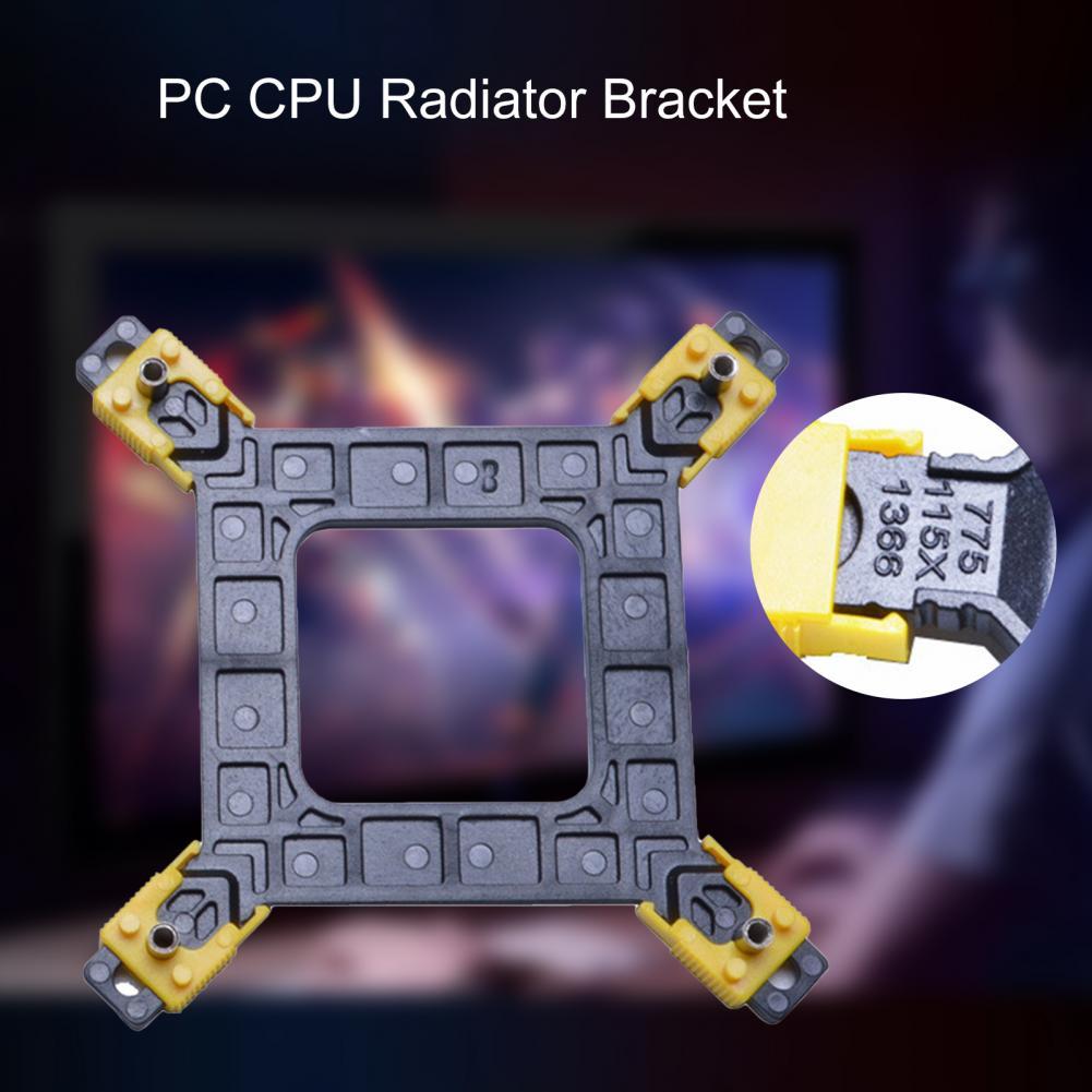 CPU Radiator Bracket Cooling Fan Backplate Heatsink Holder Base Universal PC CPU Cooler Mounting Holder for Desktop Computer