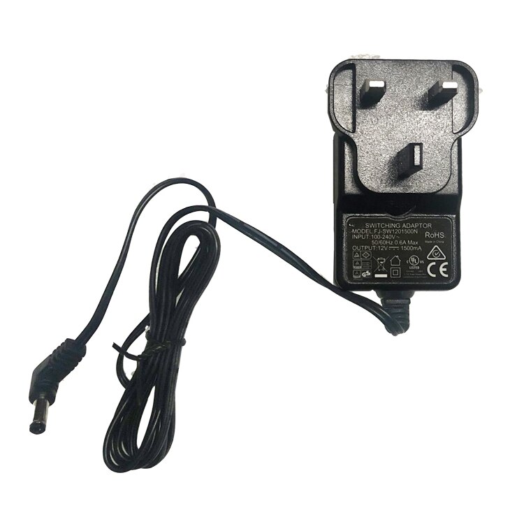 Feelworld Power Adapter 12V 1.5A - AC to DC Switching Power Supply for Feelworld Monitors FW279 F5 S55 F6PLUS: UK