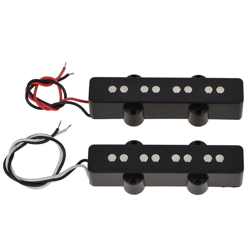 Jb Basgitaar Pickups Open Stijl Pickups Set Neck & Bridge Voor 4 String J Basgitaar Deel