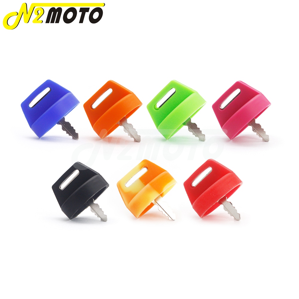 2pcs Rubber Ignition Key Fob Case Cover For Polaris RZR XP1000 900 800 Sportsman Scrambler Trail Boss Magnum Quad Key Fob Holder