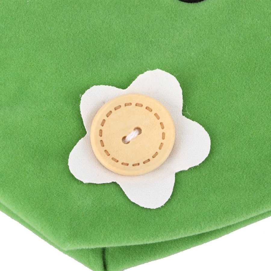 Porteur Hamster sac de voyage Portable Hamster flanelle verte cochon d'inde sac sortant petits animaux sac de transport extérieur