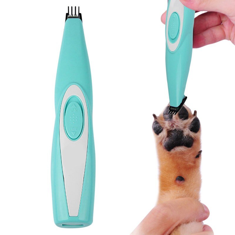 USB Rechargeable Dog Cat Nail Hair Trimmer Grinder Pet Grooming Tool Electrical Shearing Cutter Dog Haircut Paw Shaver Clipper -