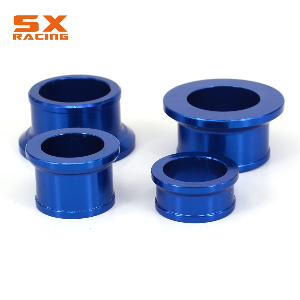 Motorcycle CNC Front Rear Wheel Hub Spacer Set For YAMAHA YZ250F YZ450F YZ 250F 450F