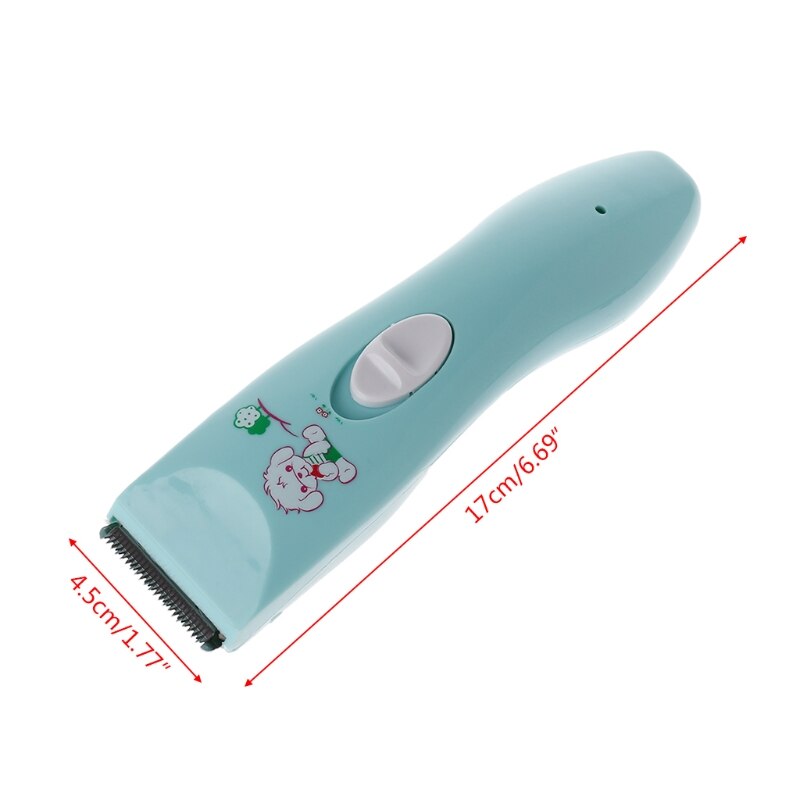 Baby Hair Shaver Electric Silent Clipper Trimmer Rechargeable Limited Comb