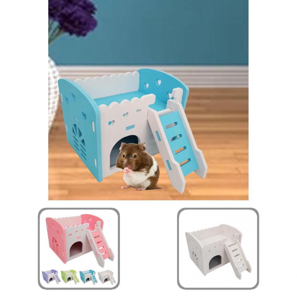 Jouet à monter soi-même, Hamster, ours doré, Rat, Villa, balcon, maison cochon d'inde