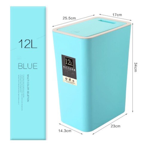 Lata de lixo do banheiro cesta de poeira de vedação automática inteligente com tampa de plástico papel higiénico lixo mão à prova dwaterproof água