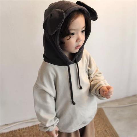 Babyjongens meisjes sweatshirts katoenen lange mouwen kinderhoodies kinderkleding kinderen cartoon hoodies met capuchon