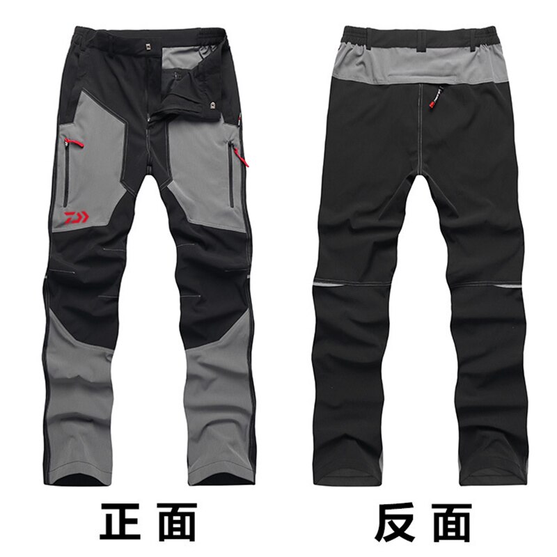 Men Outdoor Fishing Pants Anti-static Anti-UV Quick Drying Breathable Pants Sportswear Fishing Clothing Casual Sports Trousers