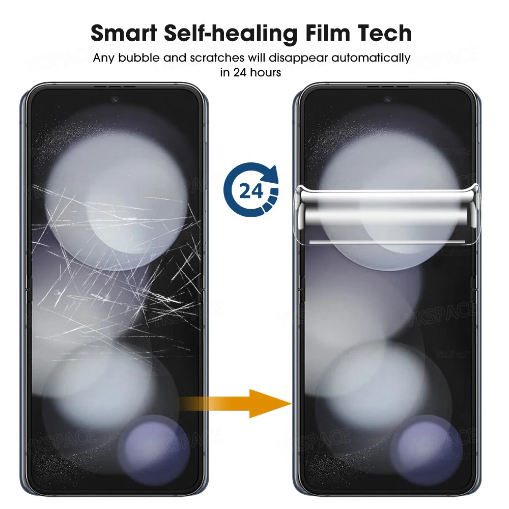 Película de hidrogel antiespía de privacidad externa EPU interior para MOTOROLA Moto Razr 40 50 Ultra Plus 2024 2023 2022 Protector de pantalla suave