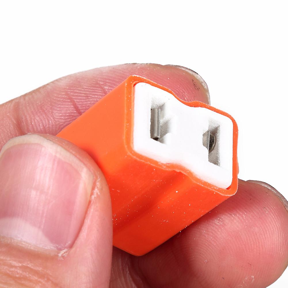 2Pcs H7 Auto Led Lamp Keramische Vrouwelijke Socket Plug Adapter Uitgebreide Draad Connector Voor Koplampen