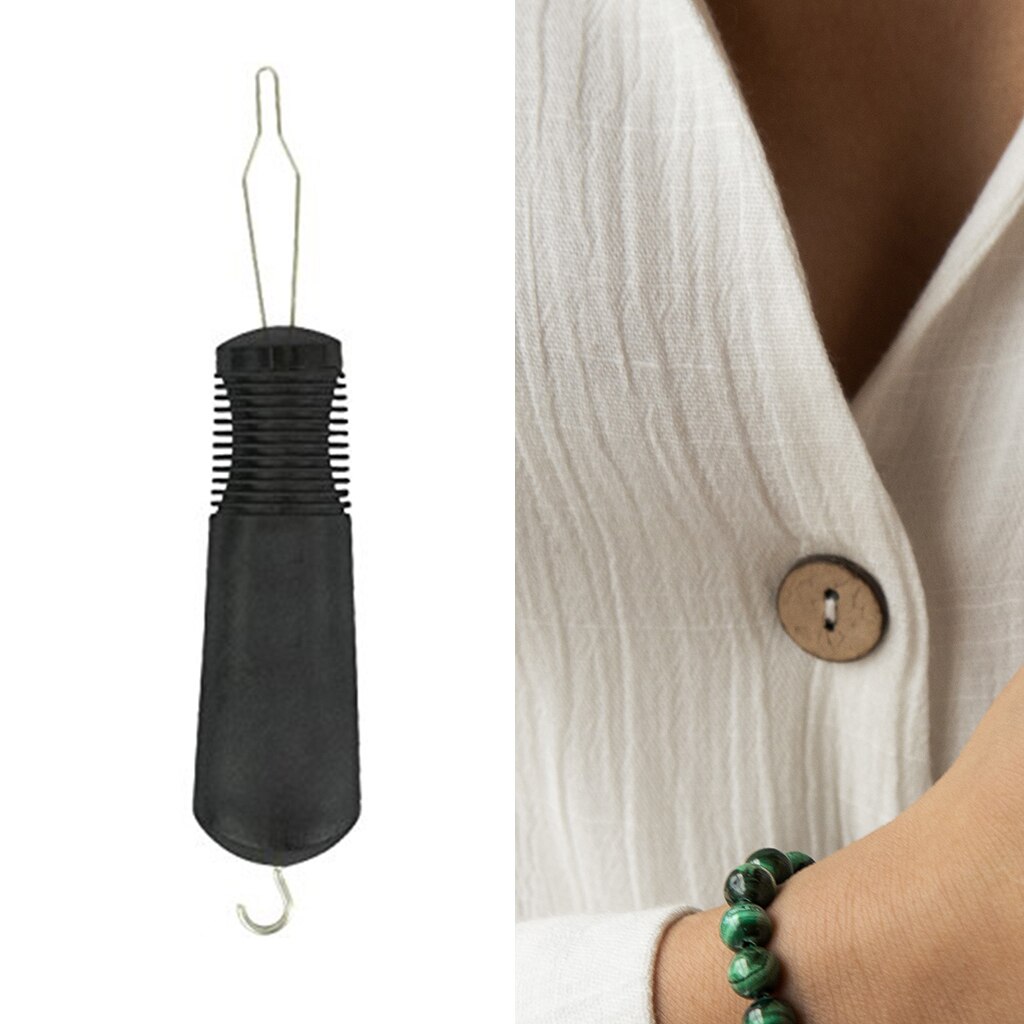 Incontinence Button Hook Zipper Pull Dressing Aid Helper For Clothes Pants