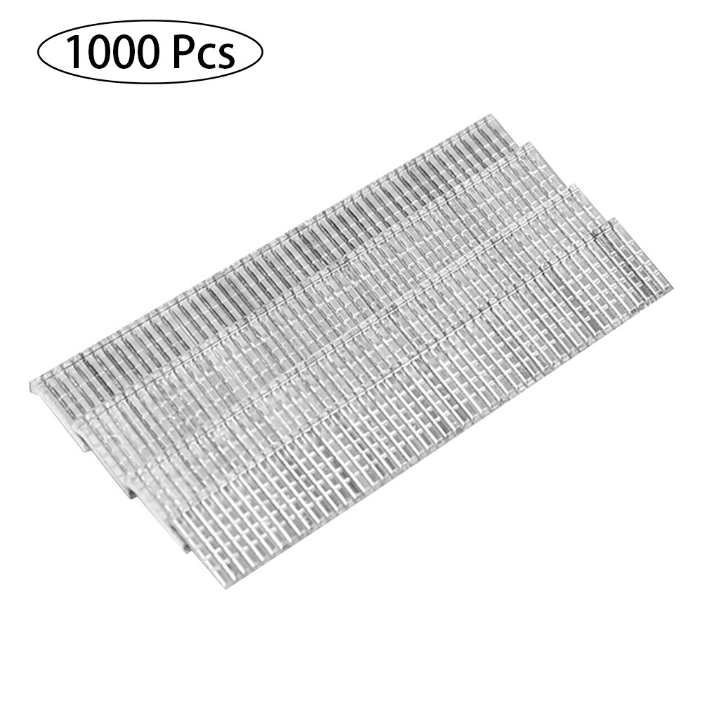 Zszywki 1000 sztuk zszywki gwoździe robić pistoletu zszywacz meble dekoracja wnętrz obróbka drewna pistolet kod paznokci U/drzwi/T w kształcie: T(10mm)