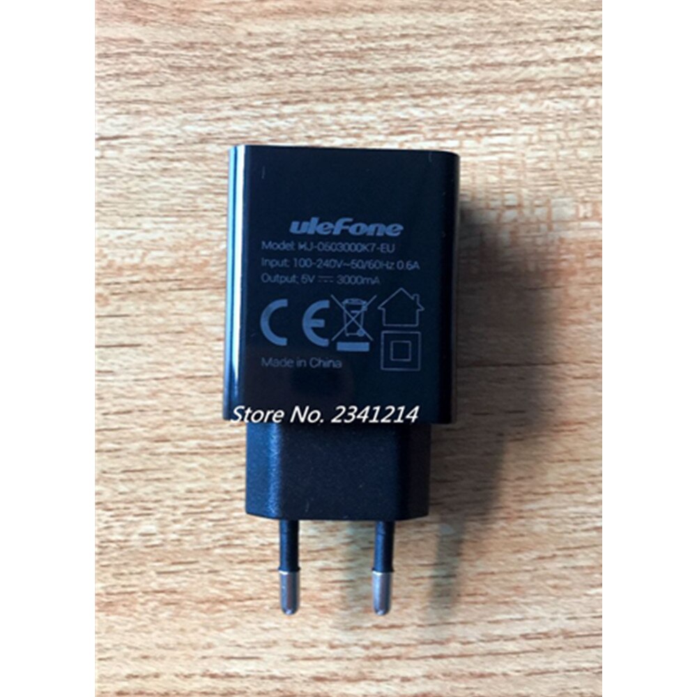 Originele Ulefone Armor 7 7E Telefoon Adapter Dc 5V 7V 9V 2A Fast Charger 3.0 Eu plug + Type-C Usb Kabel Transfer Data Lijn