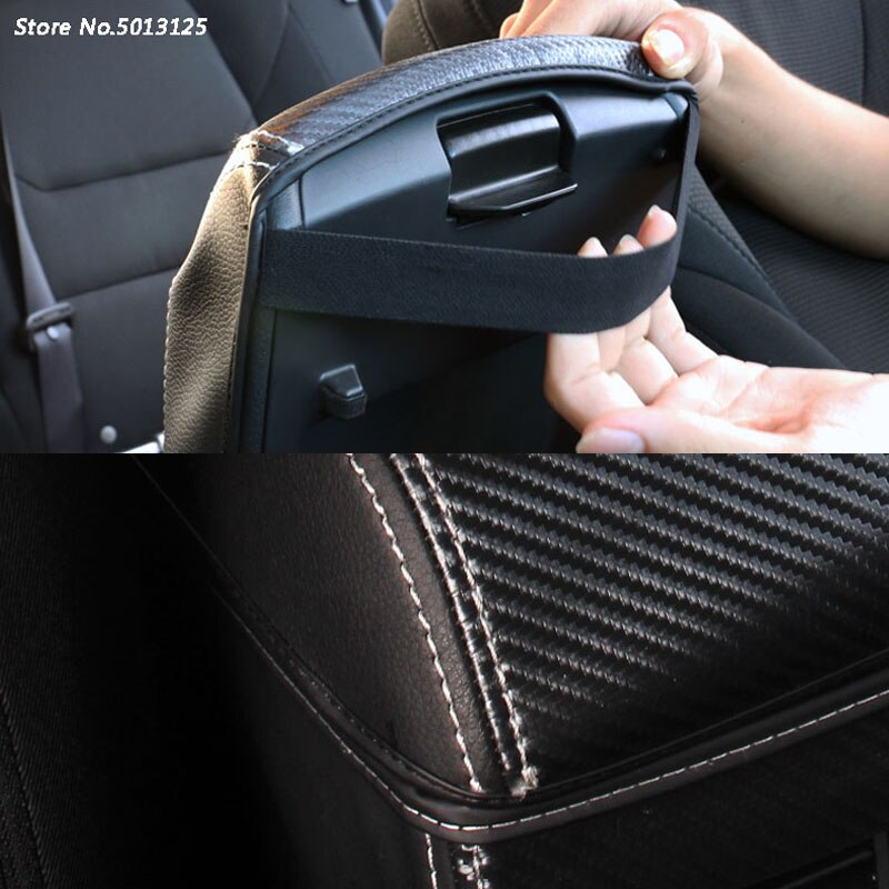 Auto Lederen Armsteun Pad Car Center Console Arm Rest Zetel Doos Beschermende Pad Voor Mazda CX5 CX-5