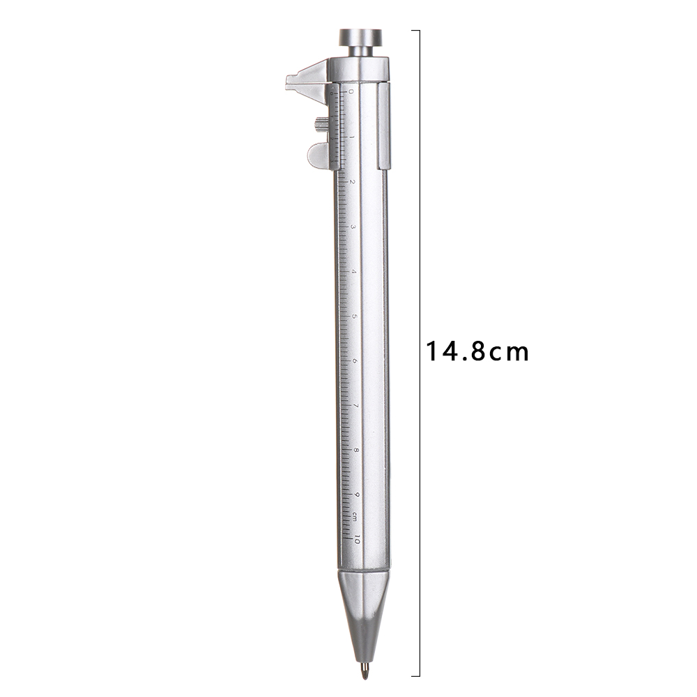1PC Multifunction 0.5mm Gel Ink Pen Vernier Caliber Roller Pen Stationery Ball Point Writing Tools School Office Supply