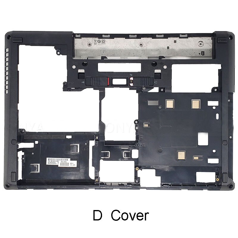 For HP Probook 6470B 6475B 6460B 6465B 684338-001 642778-001 LCD Back Cover Front Bezel Palmrest Bottom Case Hinges A B C D: D Cover