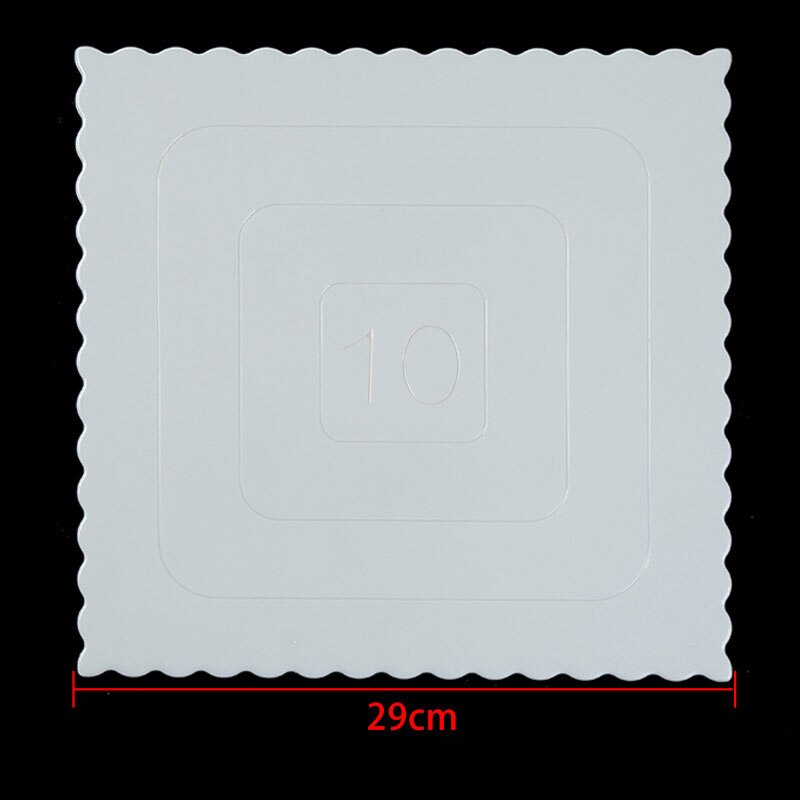 Cake Boards Reusable Plastic Cake Base Cupcake Dessert Tray for Home Wedding Birthday Party 4/6/8/10/12inch: 08